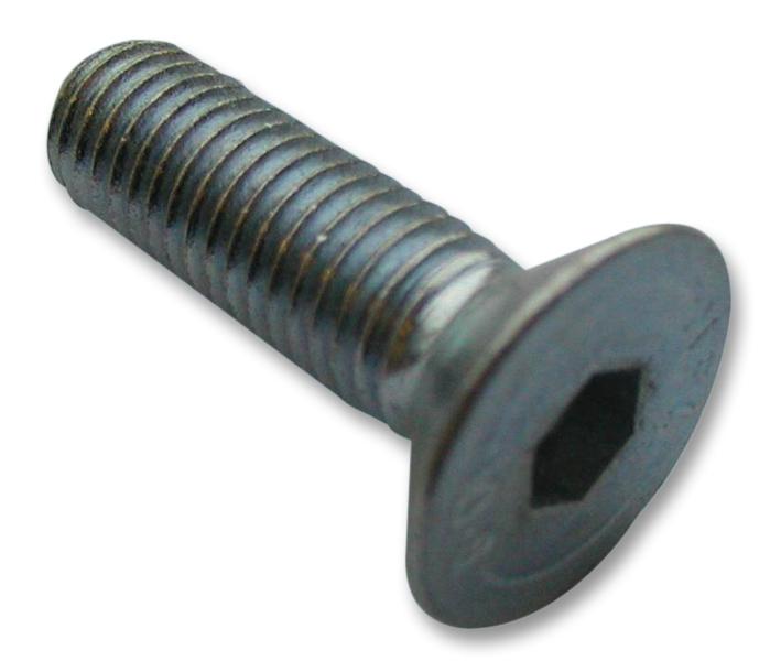 TR Fastenings M4 20 Kh10Mc S50 Screw Socket, Csk, M4X20, Pk50