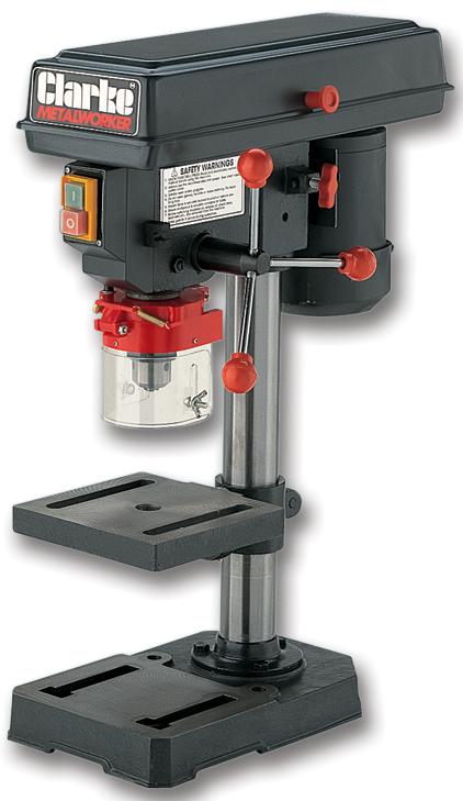 Clarke International 6505520 Bench Drill, 230V, Uk Plug