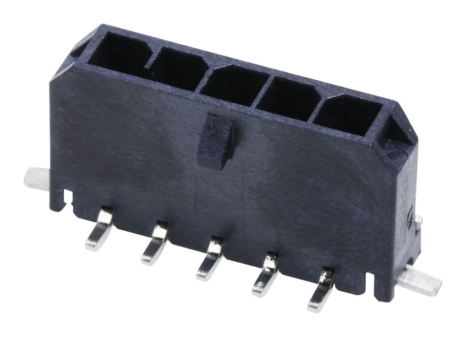 Molex 218989-0400 Connector, R/a Header, 4Pos, 1Row, 3mm