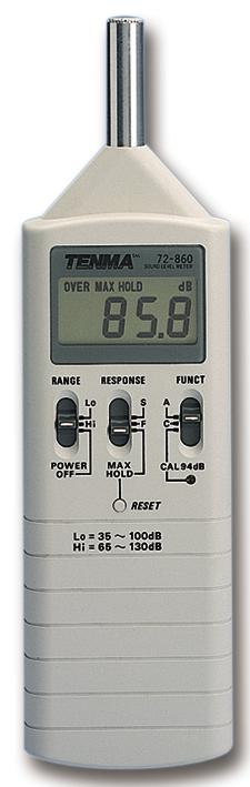 Tenma 72-860A Sound Level Meter+Rs232