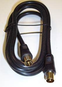 Pro Signal Psg00633 Coax Plug To Plug Lead - 3M Gold