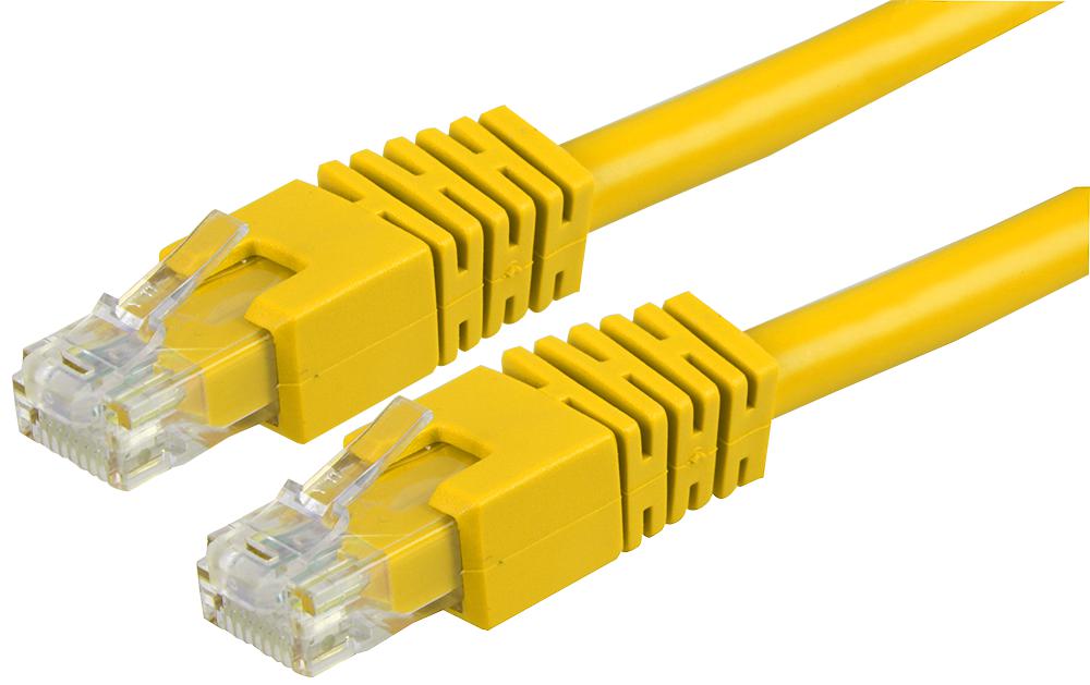 Pro Signal Ps11165 Patch Cord, Rj45 Plug, Cat6, 10M, Yellow