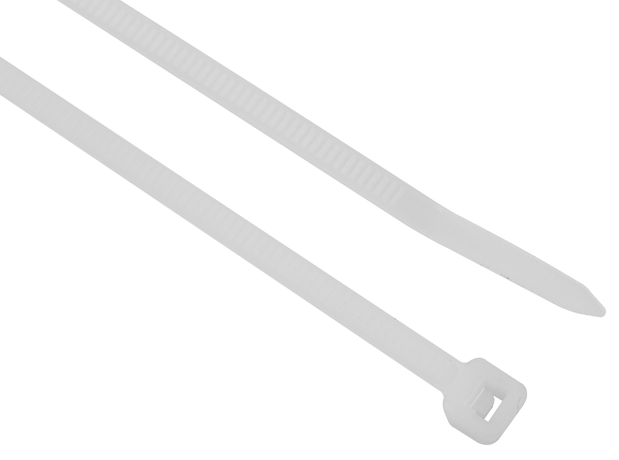 Pro Power 292X3.6mm Nat 100Pk Cable Tie, 292X3.6mm Nat 100Pk