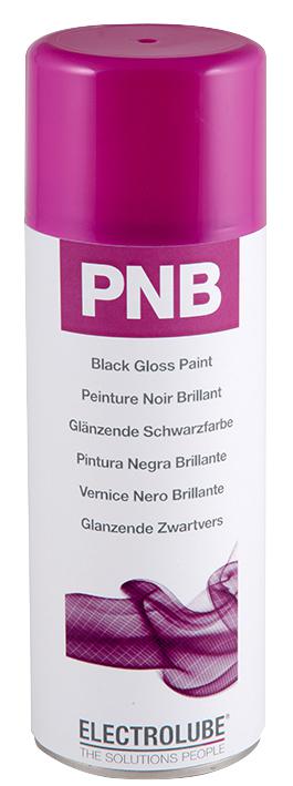 Electrolube Pnb400 Paint, Black Gloss, Pnb, 400Ml