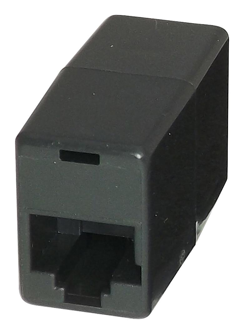 Tuk Acy88Bk#20 Coupler, Rj45 Jack, 8P8C, Cat4, Blk