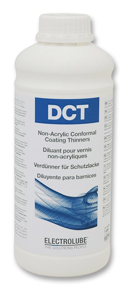 Electrolube Dct01L Thinner, Non Acrylic, Dct, 1L