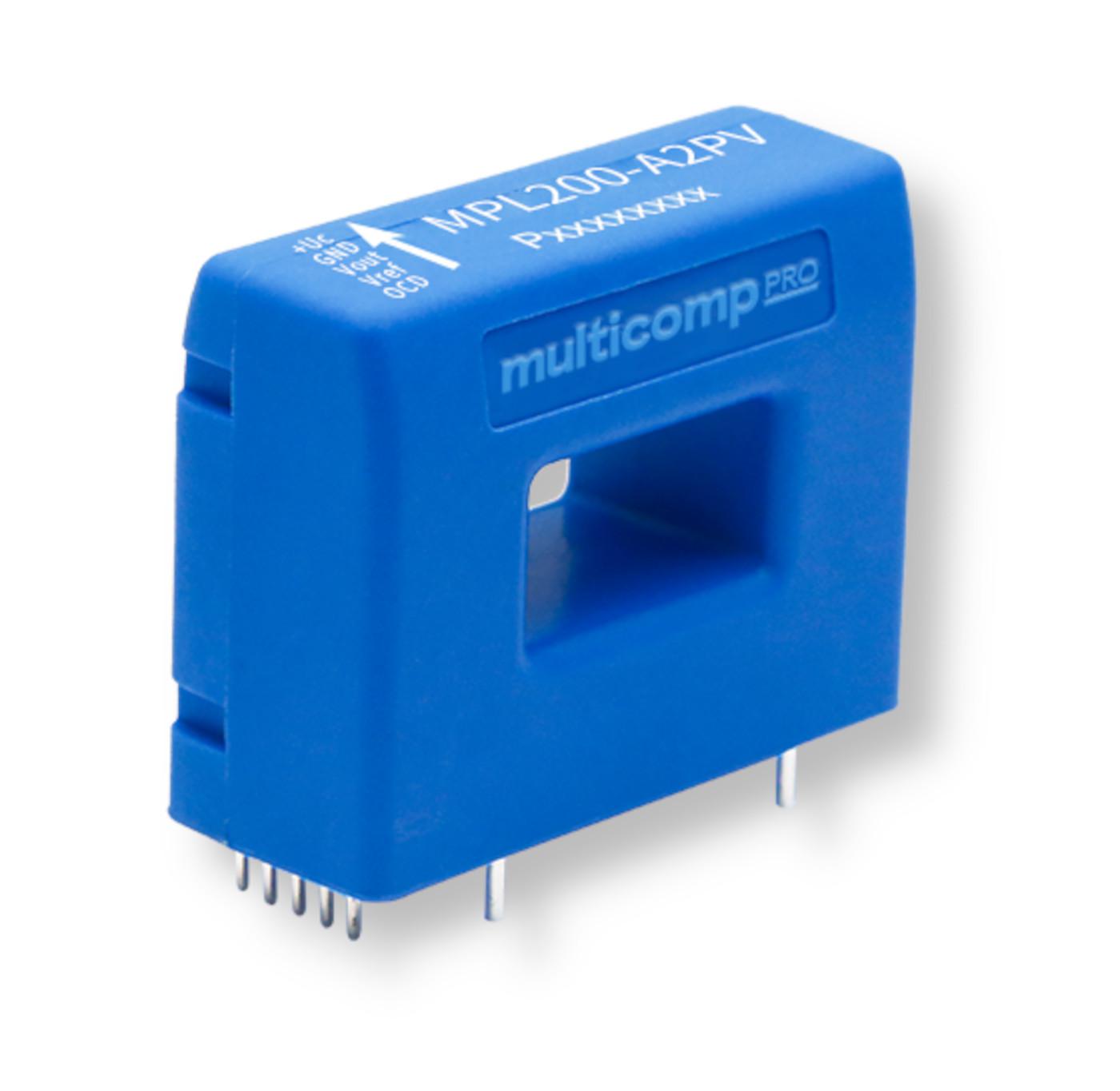 Multicomp Pro Mpl200-A2Pv Current Sensor, -500A To 500A, Volt, 5V