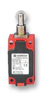 Bernstein 608-1167-008 Limit Switch, 1No/1Nc, Roller Plunger