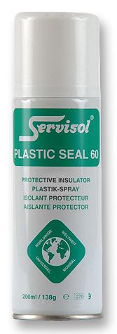 Servisol 100009000 Coating, Spray, Plastic, 200Ml