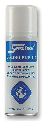 Servisol 100007515 Degreaser, Coldklene, 200Ml