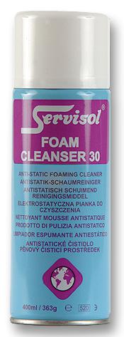 Servisol 100002000 Cleanser, Foam, Gp, 30, 400Ml