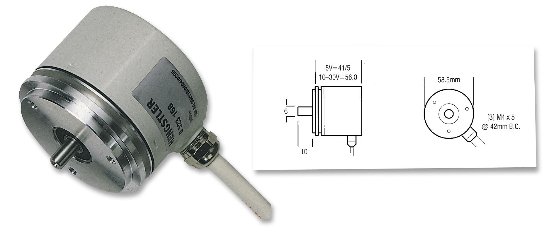 Hengstler Ri58-0/2000As.41Rb Encoder, Rotary