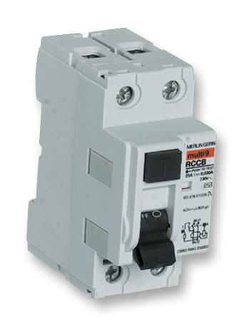 Merlin Gerin Rmg630302 Rcd, 63A, 30Ma, 2Pole