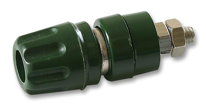 Hirschmann Test And Measurement 930103104 Socket, 4mm, Green, Pk5 , Mls