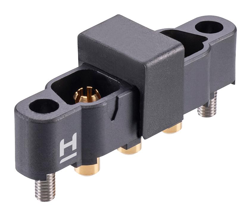 Harwin Ka1-Mv20305M1 Rect Pwr Connector, Plug, 3Pos, 1Row, 8.5mm