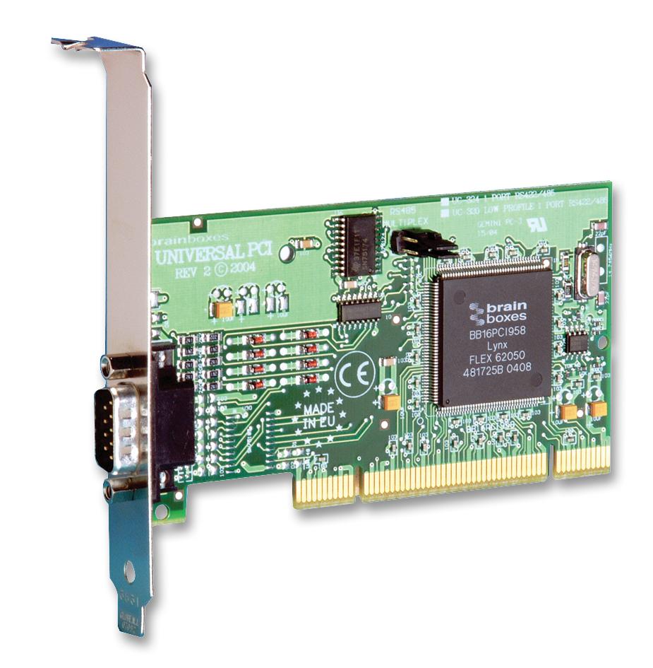 Brainboxes Uc-324 Card, Pci, Rs422/485, 1Port