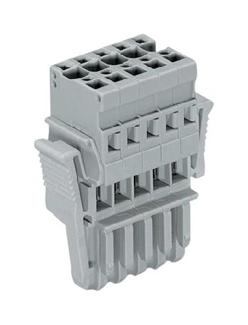 WAGO 769-106/021-000 Terminal Block, Pluggable, 6Pos, 12Awg