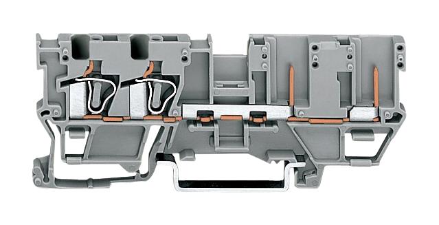 WAGO 769-171 Terminal Block, Din Rail, 2Pos, 12Awg