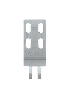 WAGO 769-411 Strain Relief Plate, Pluggable Connector, Gry