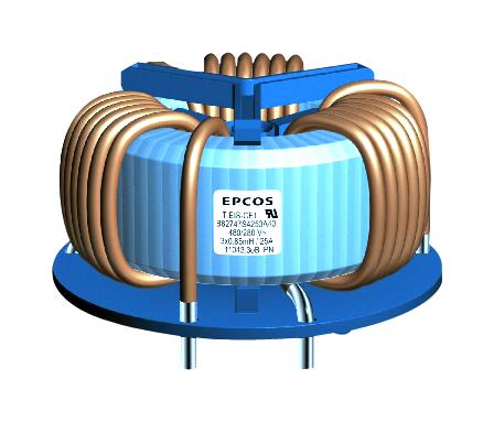 EPCOS B82747S4303A041 Common Mode Choke, 35A, 820Uh