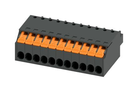 Phoenix Contact 1464115 Terminal Block, Pluggable, 11Pos, 16Awg