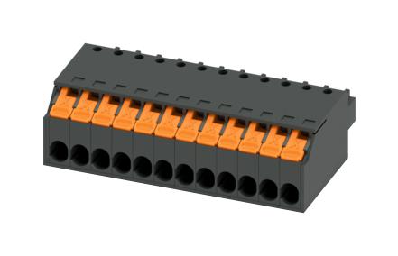 Phoenix Contact 1464116 Terminal Block, Pluggable, 12Pos, 16Awg