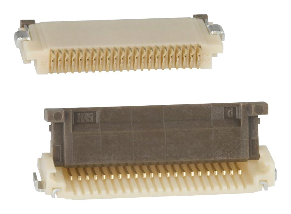 Hirose Fh55-22S-0.5Sh Connector, Fpc, R/a Rcpt, 22Pos, 1Row