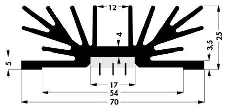 Fischer Elektronik Sk 64/37,5 Sa1Xm3 Heat Sink, To-220