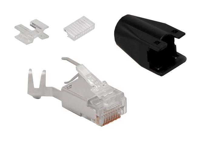 Stewart Connector Ss-39200-112 Mod Conn, Rj45 Plug, 8P8C, Ip20, Cable