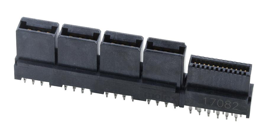 Molex 46114-6161 Rectangular Power Connector, Rcpt, 22Pos, Pcb