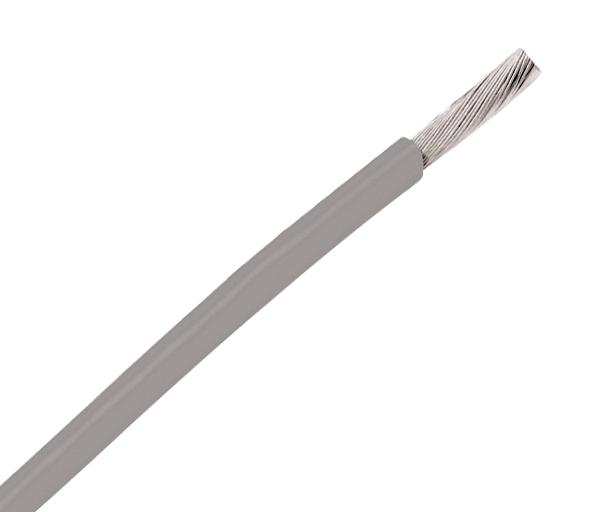 Alpha Wire 7053 Sl001 Wire, 26Awg, Gray, Pvc, 305M