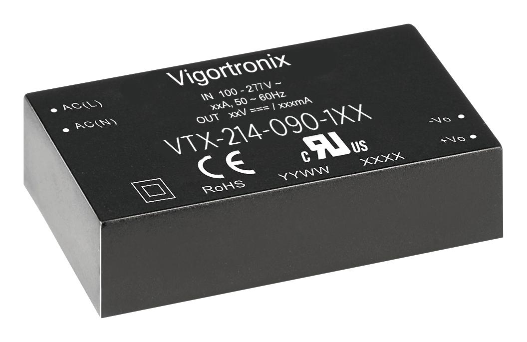 Vigortronix Vtx-214-090-112 Power Supply, Ac-Dc, 12V, 6.7A