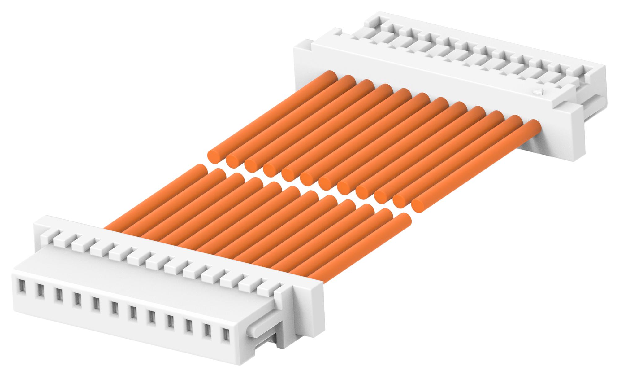 Te Connectivity 2405396-6 Cable Assy, 12P Cn1-Cn2, 1mm, 0.3M