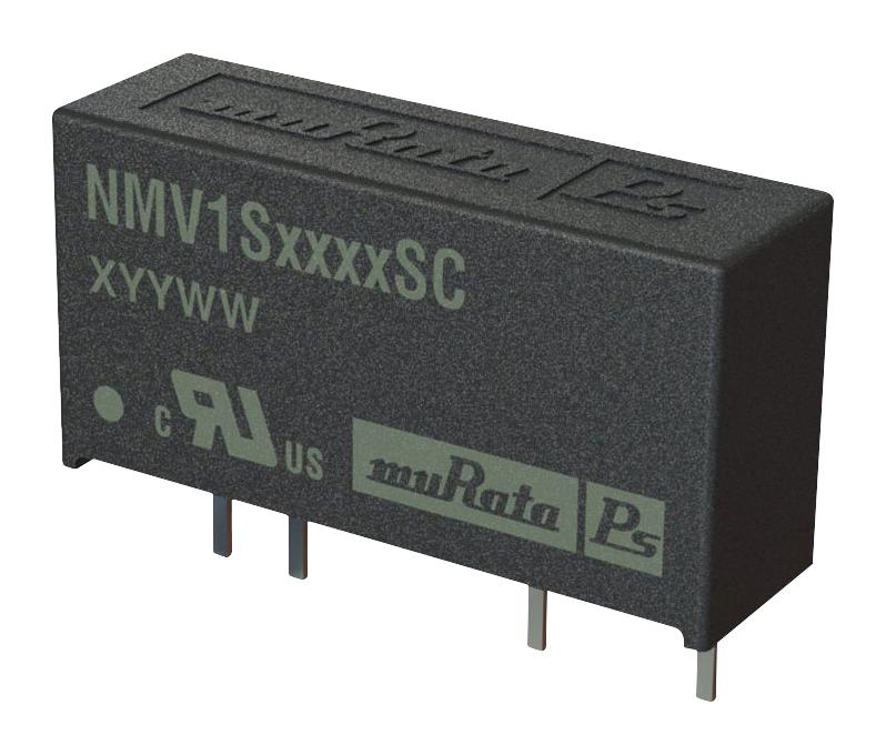 Murata Power Solutions Nmv1S0505Sc Dc-Dc Converter, 5V, 0.2A