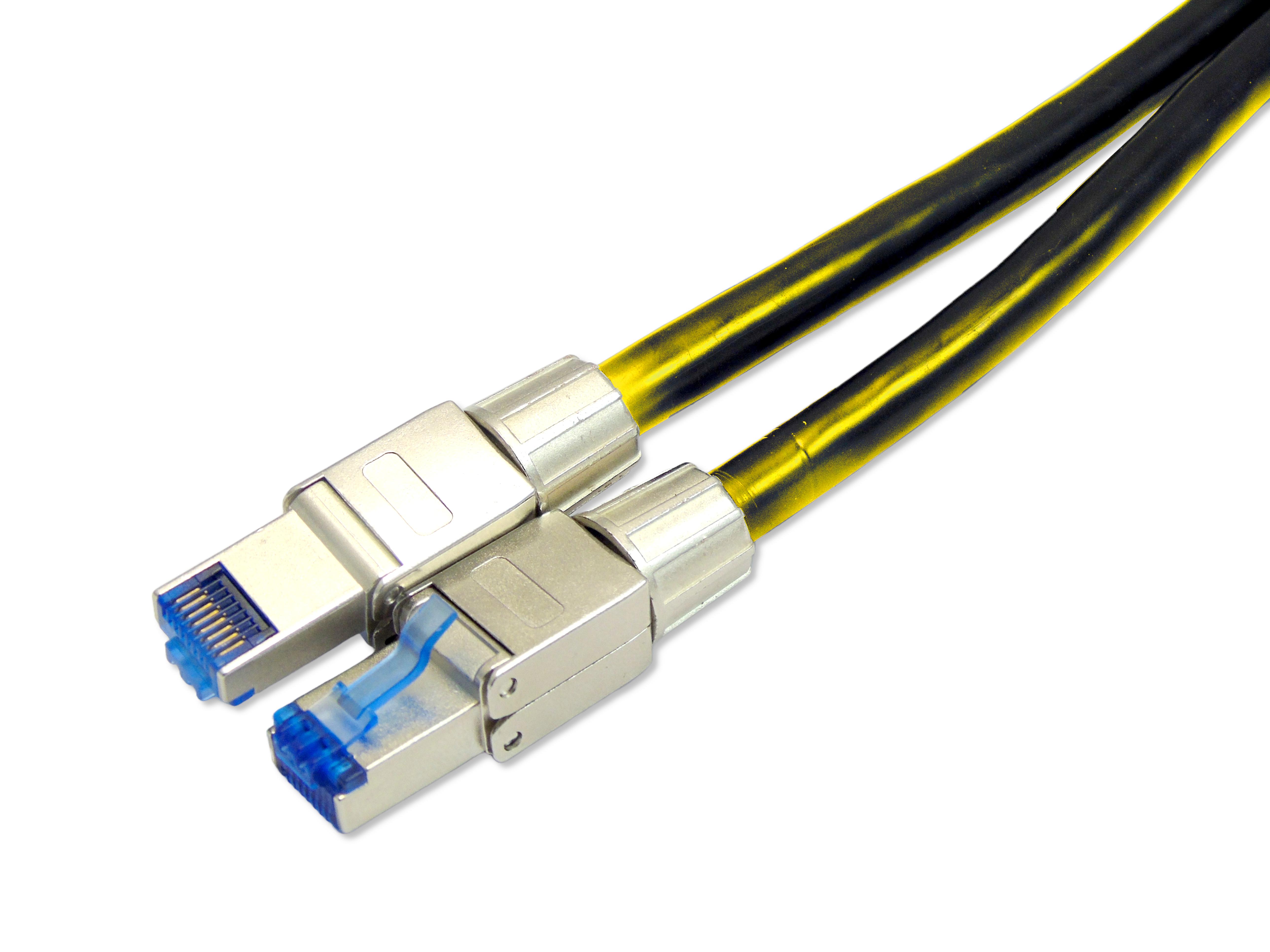 Multicomp Pro Mp013133 Enet Cord, Cat8, Rj45 Plug-Plug, 0.5M