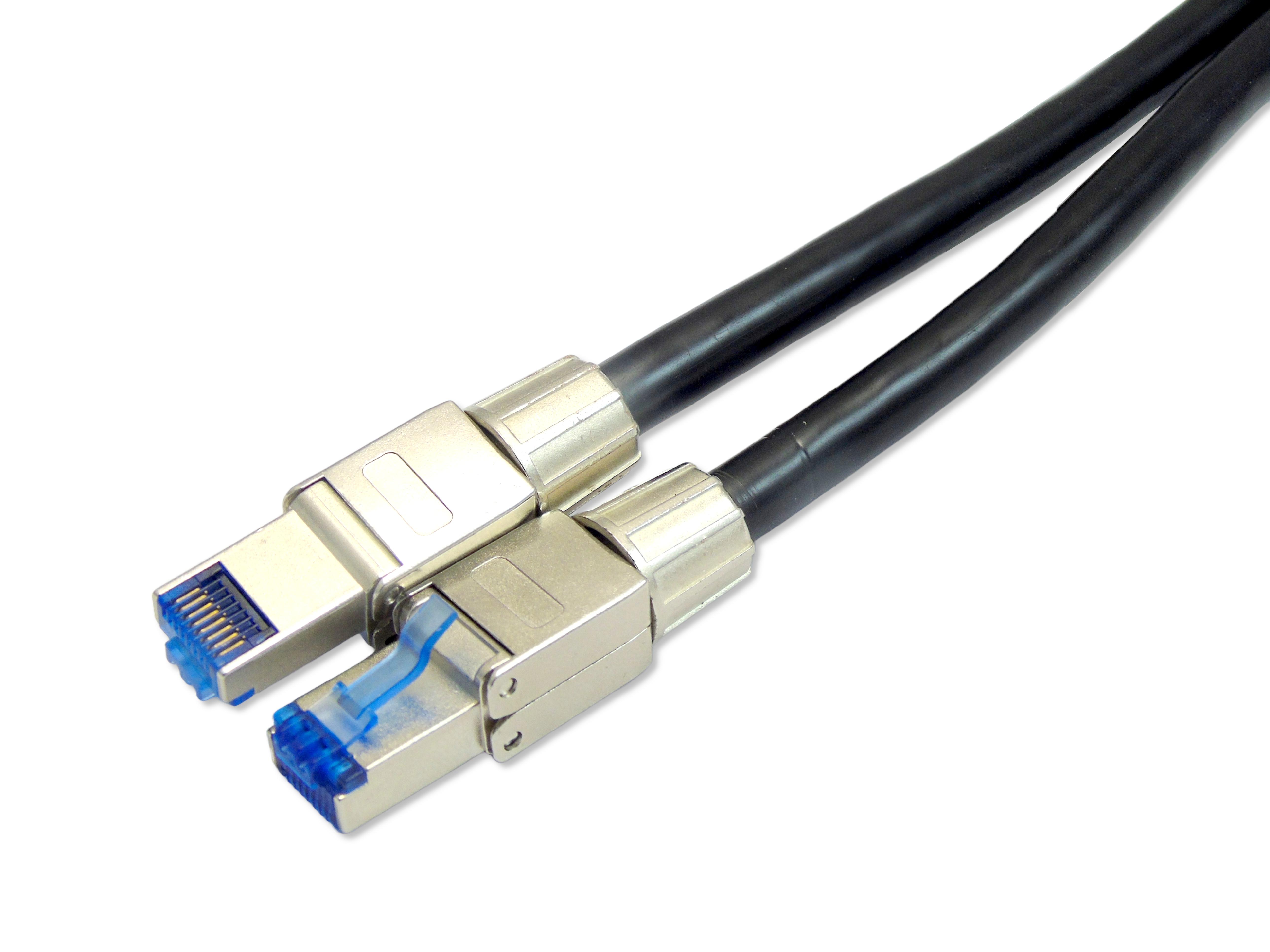 Multicomp Pro Mp013136 Enet Cord, Cat8, Rj45 Plug-Plug, 2M