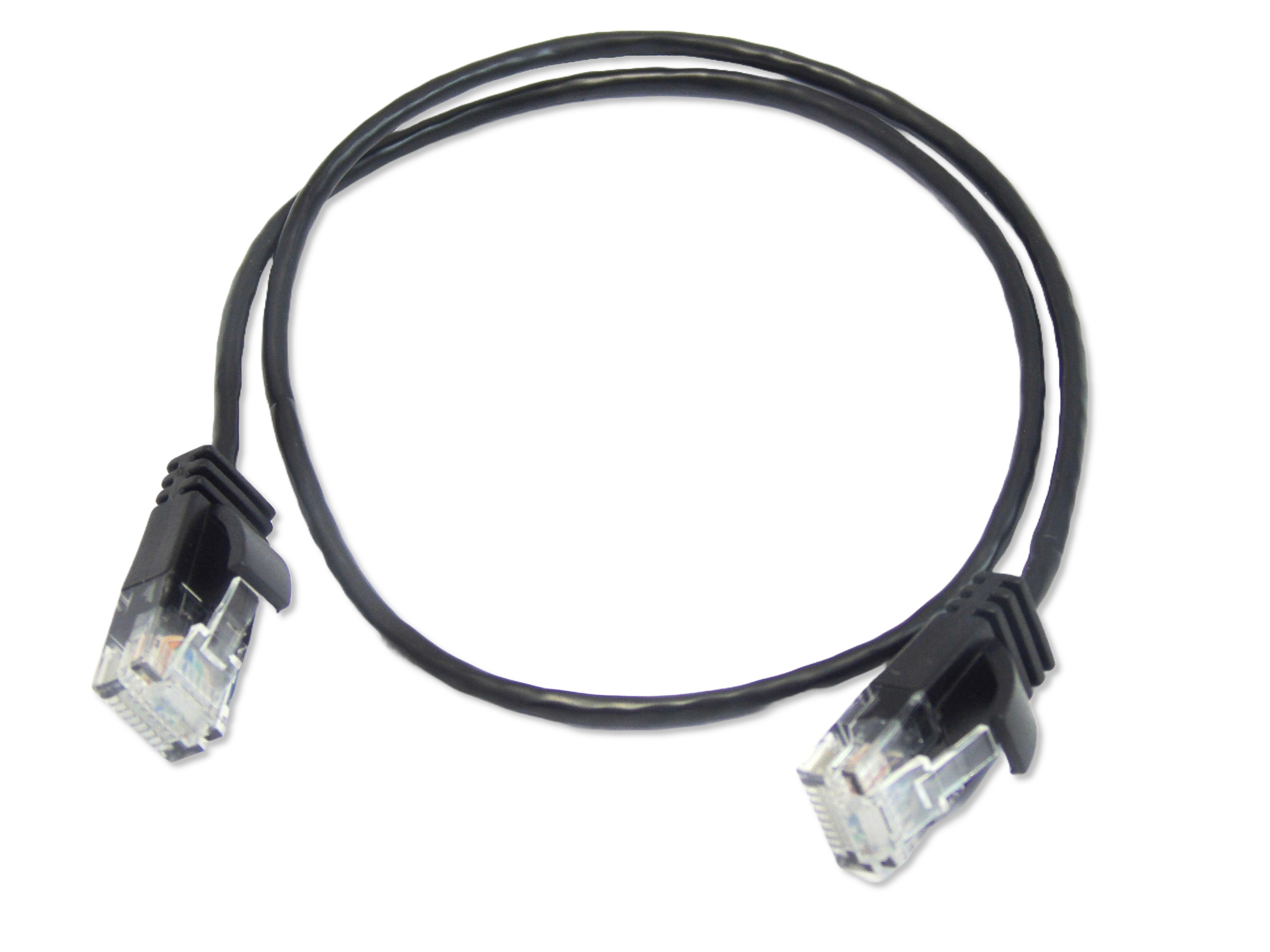 Multicomp Pro Mp013144 Enet Cord, Cat6A, Rj45 Plug-Plug, 0.5M