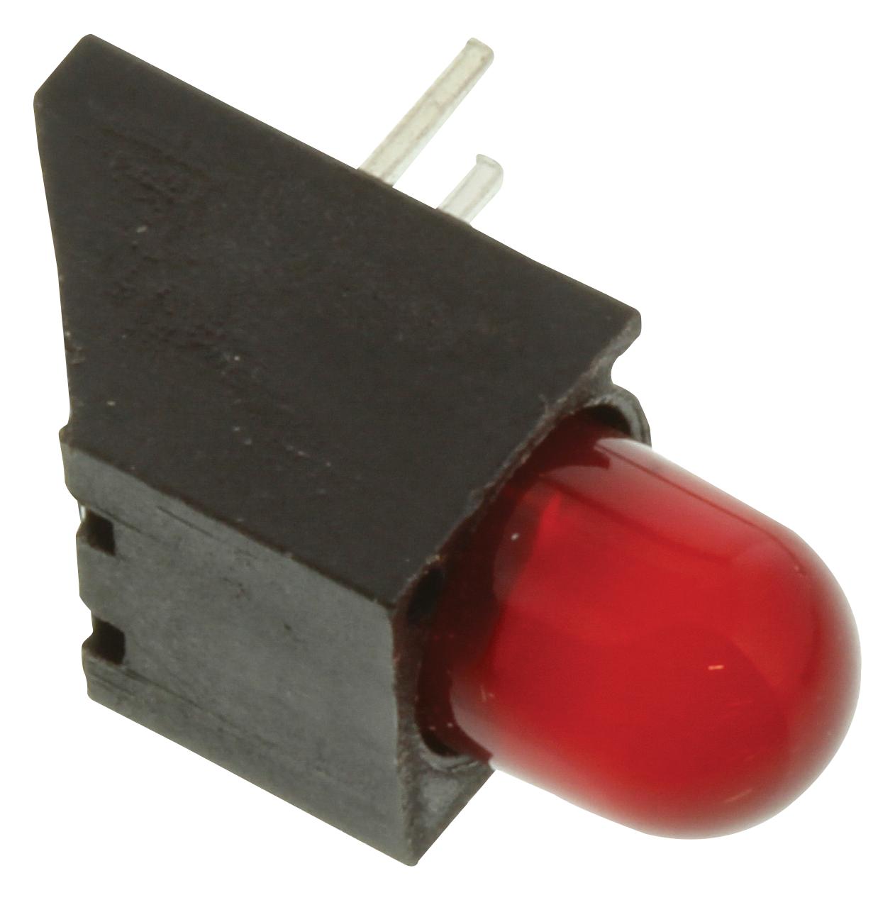 Dialight 550-1107F Ckt Board Indicator, Red, 2Mcd, Th