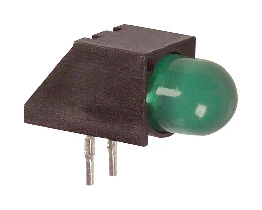 Dialight 550-5207F Ckt Board Indicator, Grn, 34Mcd, Th