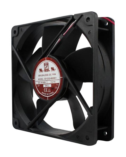 Orion Fans Od1232-24Lb Dc Fan, Ball, 120mm, 2900Rpm, 24V