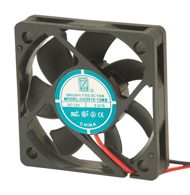 Orion Fans Od5010-05Mb Dc Fan, Ball, 50mm, 4600Rpm, 5V