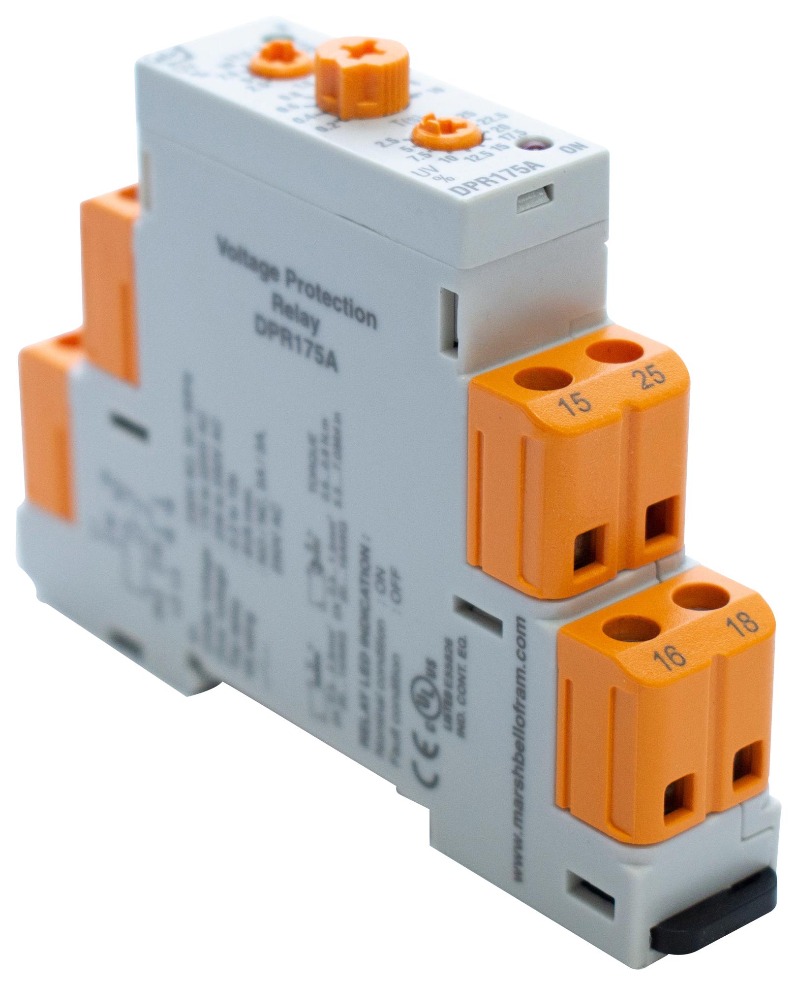 Atc Dpr175A Phase Monitoring Relay, Spdt, 5A, 250Vac