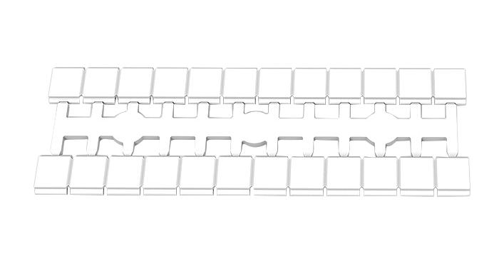 Multicomp Pro Mp012902 Marker Strip, 5.2mm, Blank