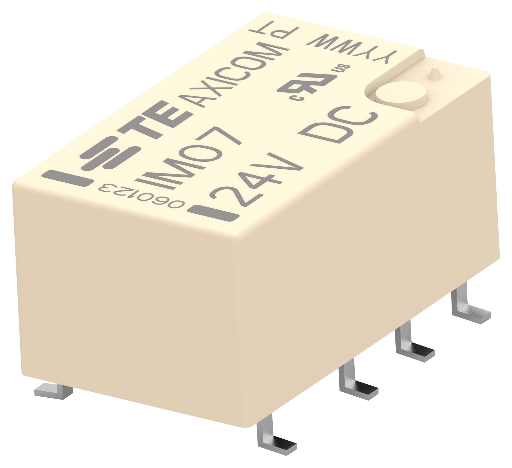 Axicom / Te Connectivity Im07Sr Signal Relay, Dpdt, 2A, 24Vdc, Smd