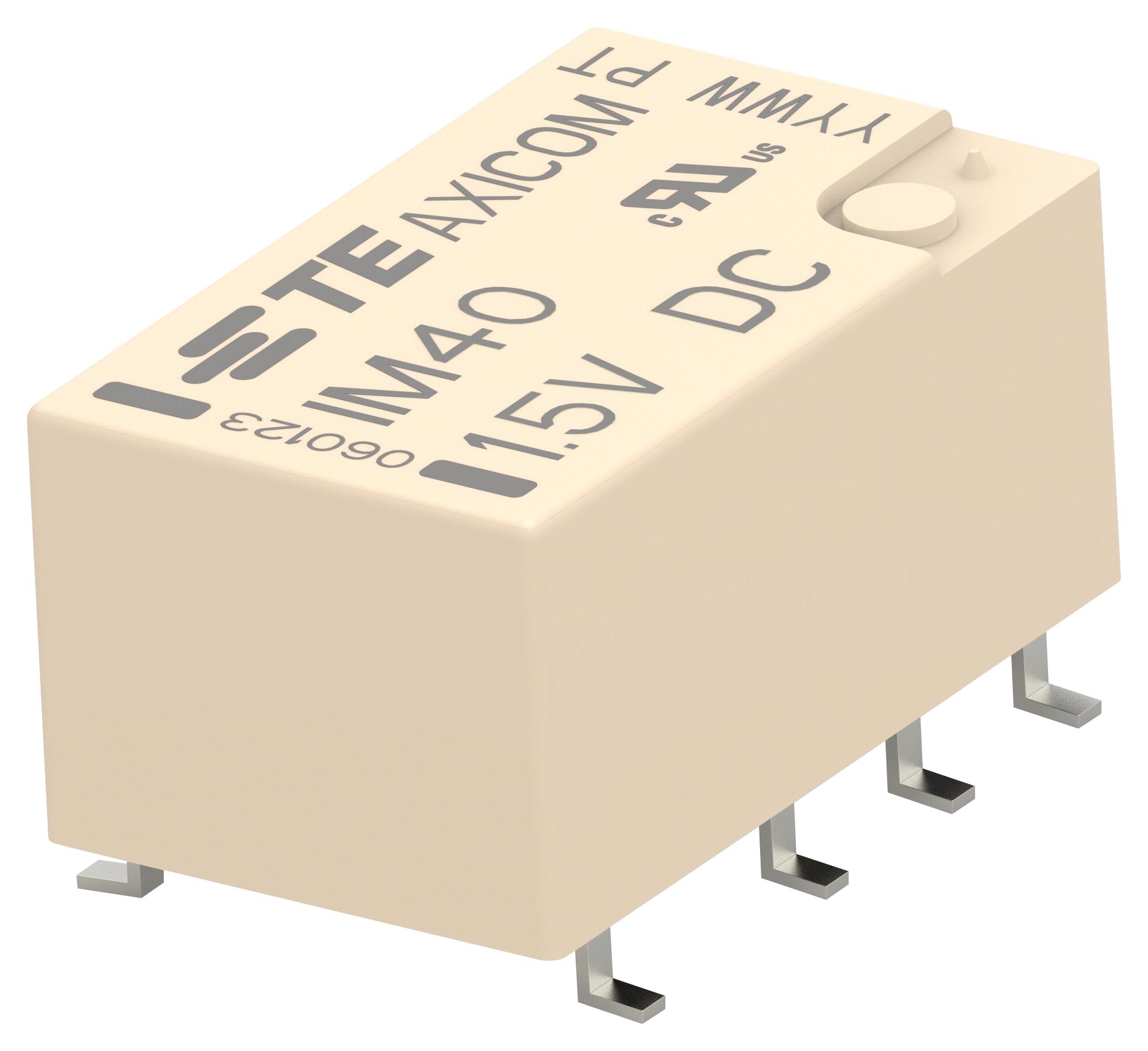 Axicom / Te Connectivity Im40Sr Signal Relay, Dpdt, 2A, 1.5Vdc, Smd