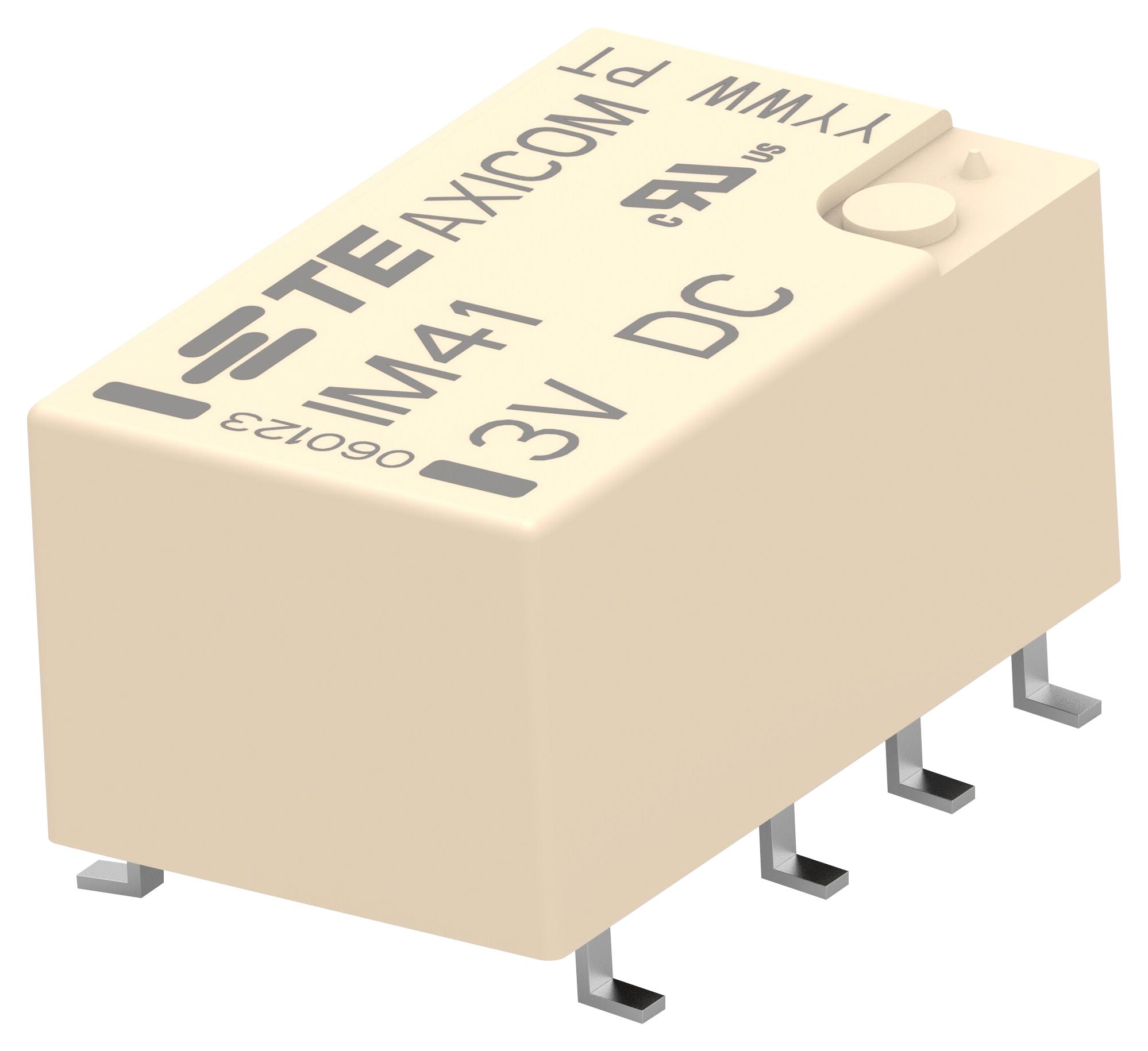 Axicom / Te Connectivity Im41Sr Signal Relay, Dpdt, 2A, 3Vdc, Smd