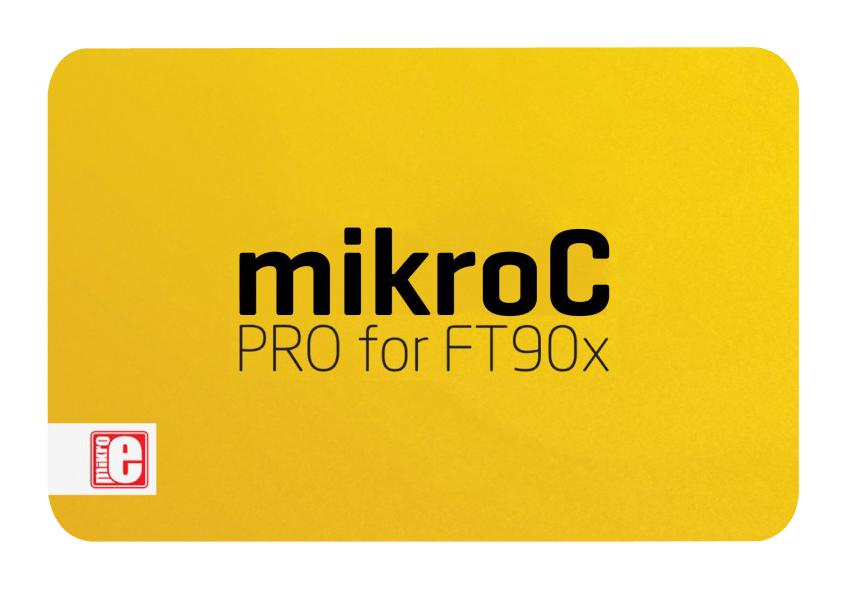 MikroElektronika Mikroe-1728 Complier, Code License, Ft90X, C