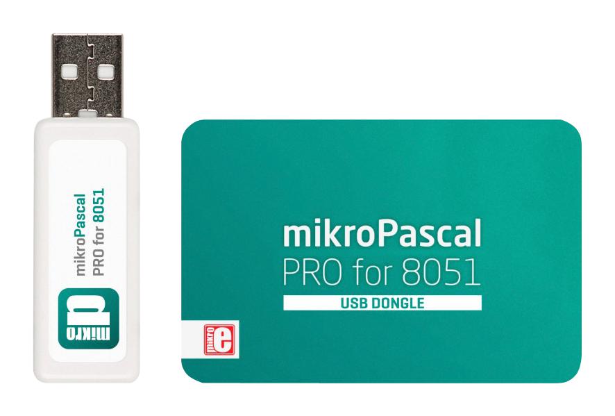 MikroElektronika Mikroe-740 Compiler, Usb Dongle, 8051, Pascal