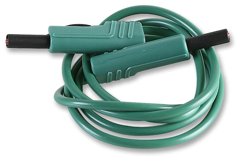 Hirschmann Test And Measurement 973646104 Test Lead, Grn, 1M, 60V, 16A