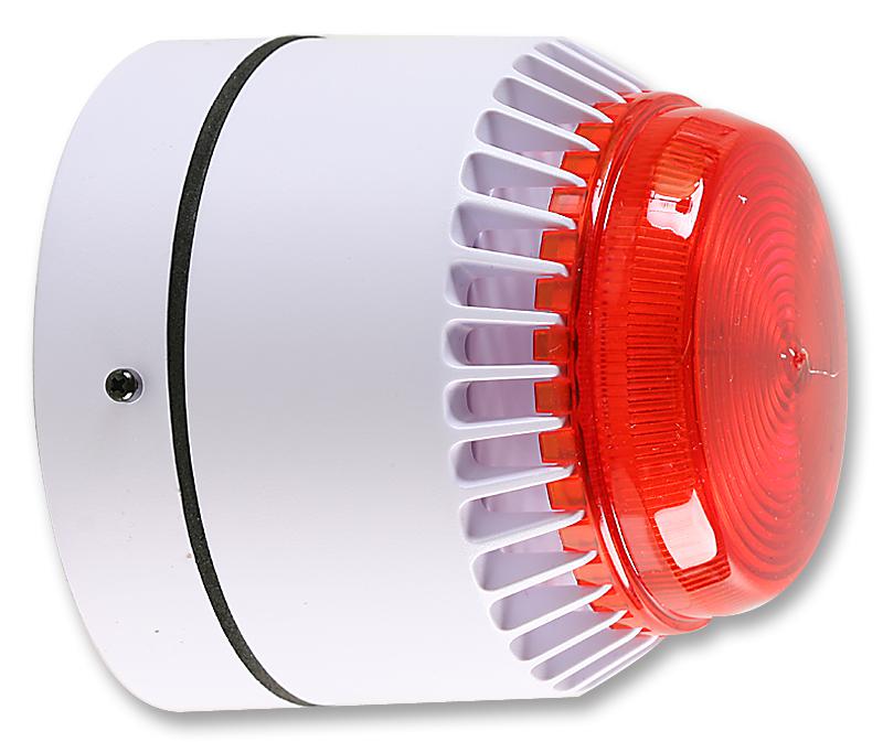 Fulleon Fl/rl/w/s Sounder/beacon, Flashni, White/red